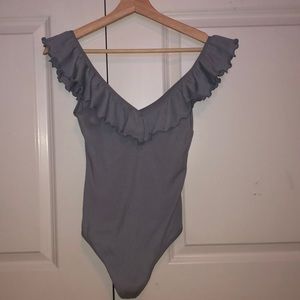 Wilfred blue bodysuit